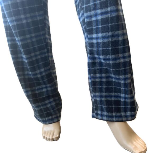 Beverly Hills Polo Club Plaid Drawstring College Loungewear Pajama Pants Large - Picture 3 of 13